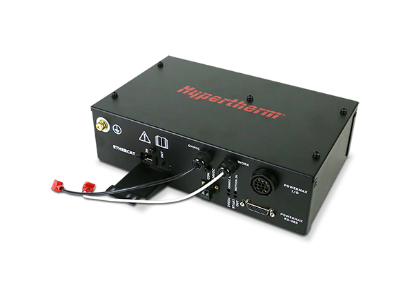 Powermax EtherCAT arayüz adaptörünün ön tarafının görseli