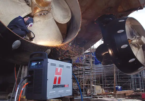 Powermax125 shipbuilding